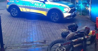 Motocyklista próbował uciec przed kontrolą drogową